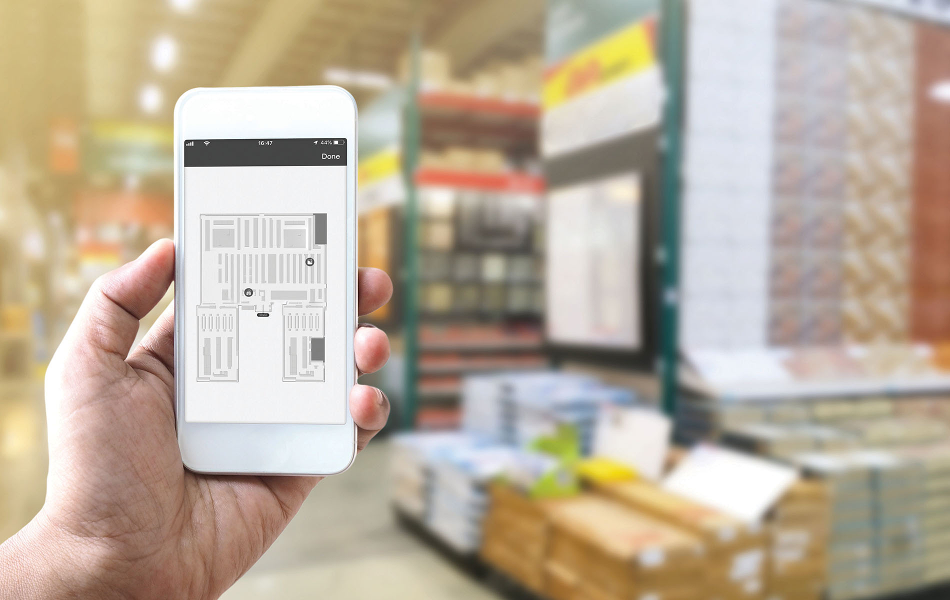 Modélisation de Magasin en 2D