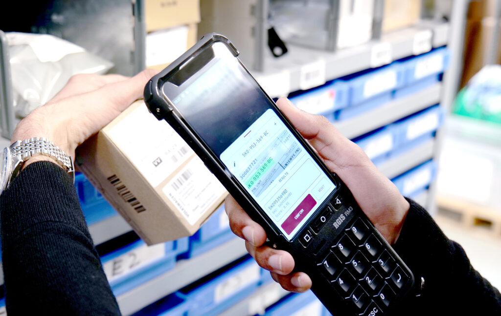 Inventaire d’entrepôt précis